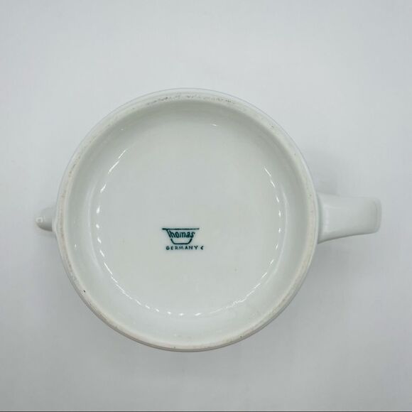 Vintage Mid-Century Thomas Germany Metallic Teapot and Creamer Set - Picture 8 of 10